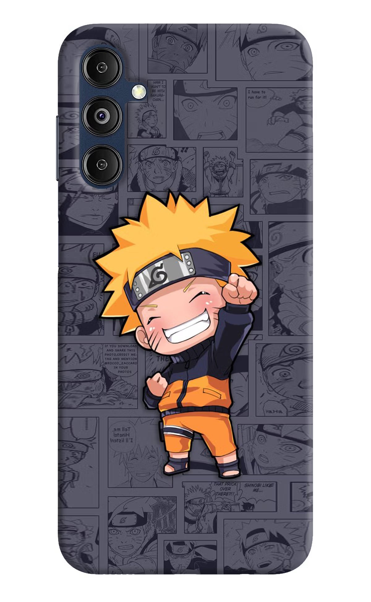 Chota Naruto Samsung M14 5G Hard Case Back Cover by Casekaro