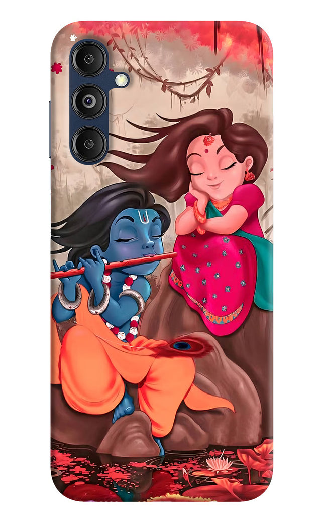Radhe Krishna Samsung M14 5G Hard Case Back Cover by Casekaro