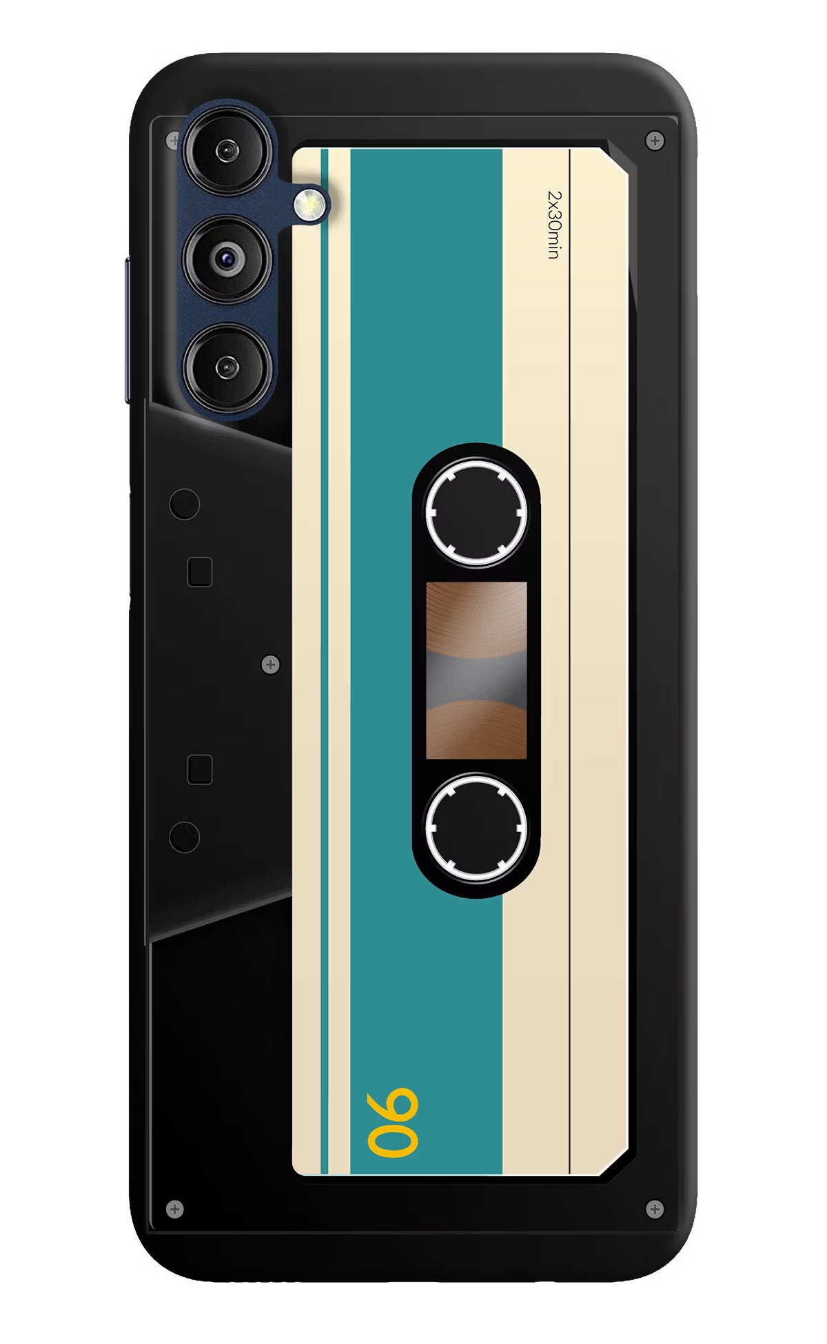 Cassette Samsung M14 5G Hard Case Back Cover by Casekaro