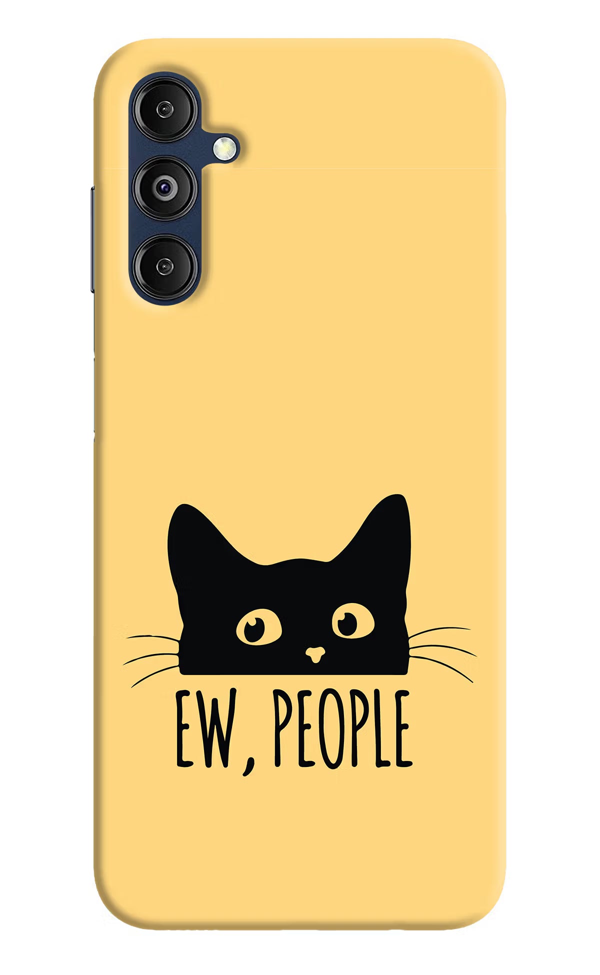 Ew People Catitude Samsung M14 5G Hard Case Back Cover by Casekaro