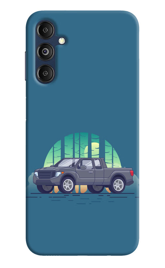 Retro Garage Vibe Samsung M14 5G Hard Case Back Cover by Casekaro