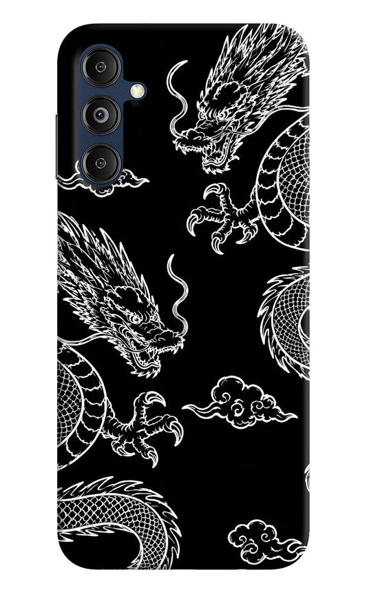 Twin Dragons Samsung M14 5G Hard Case Back Cover by Casekaro