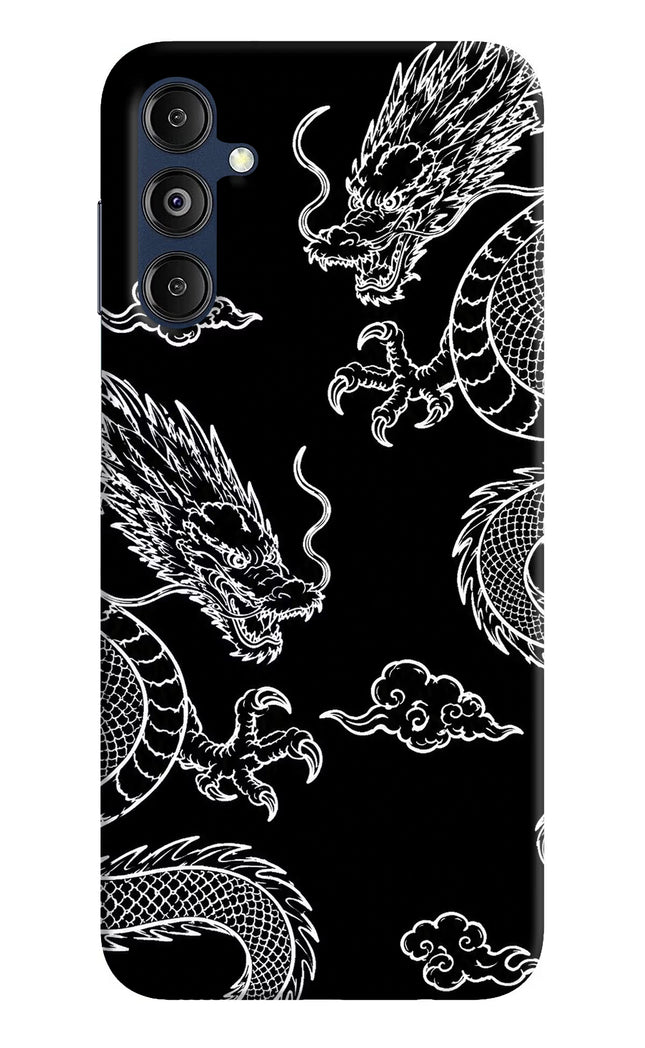 Twin Dragons Samsung M14 5G Hard Case Back Cover by Casekaro