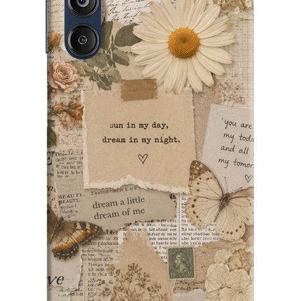 Vintage case Samsung M14 5G Hard Case Back Cover by Casekaro