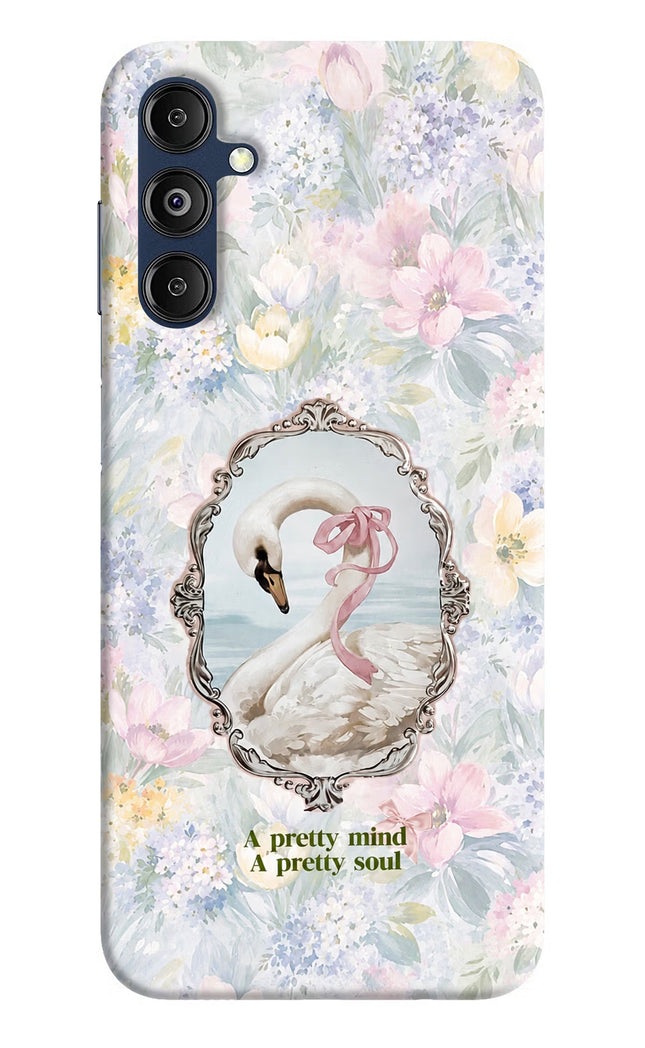 Pretty Mind Pretty Soul Samsung M14 5G Hard Case Back Cover by Casekaro