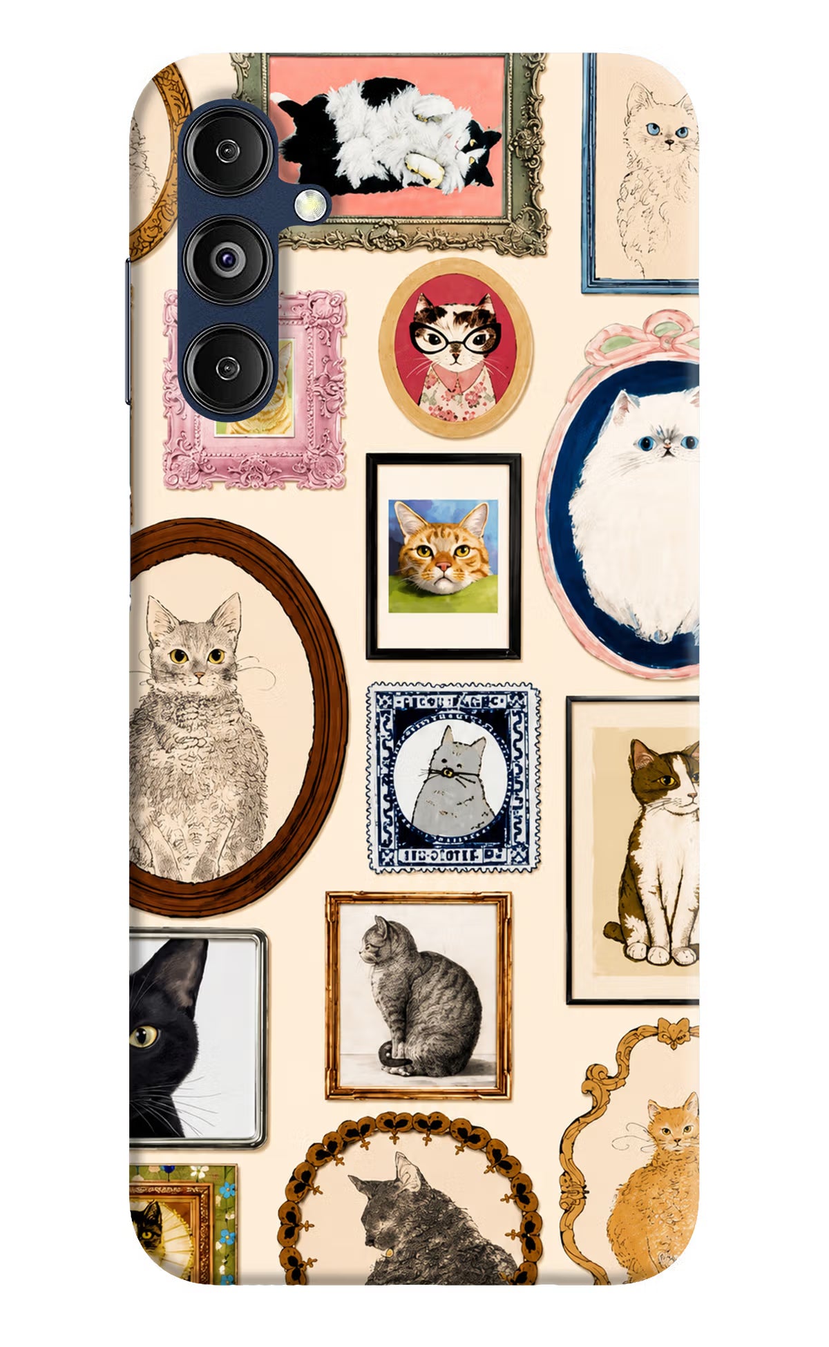 Mirror Cats Samsung M14 5G Back Cover