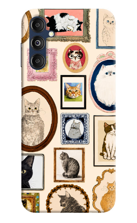 Mirror Cats Samsung M14 5G Hard Case Back Cover by Casekaro
