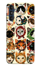 Cool Cat Samsung M14 5G Hard Case Back Cover by Casekaro