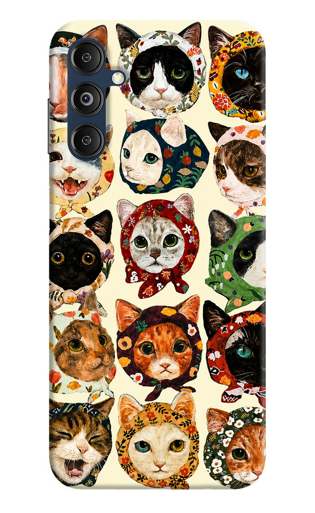 Cool Cat Samsung M14 5G Hard Case Back Cover by Casekaro