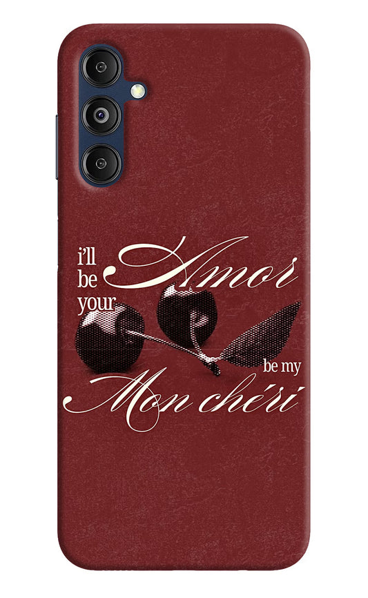 Velvet Cherry Samsung M14 5G Hard Case Back Cover by Casekaro