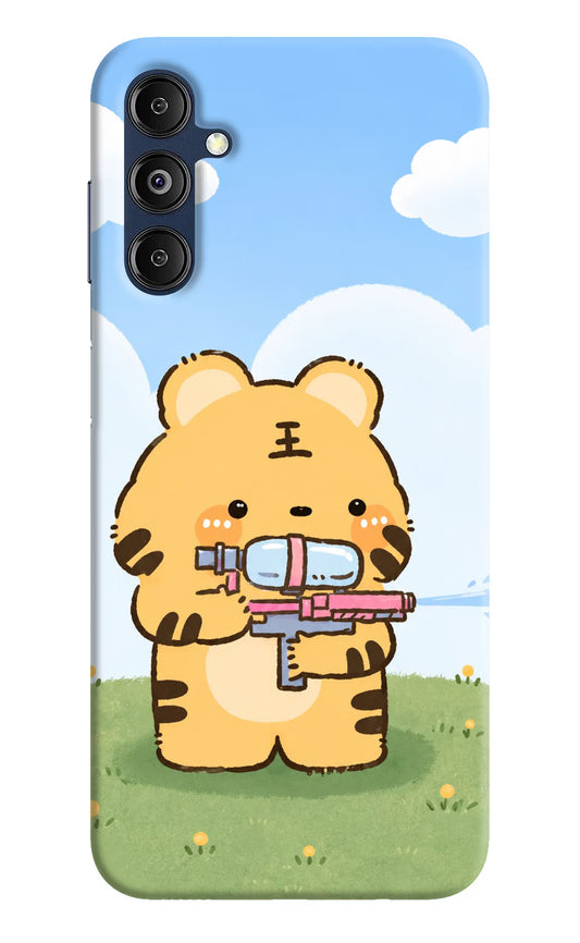 Tiger Treat Samsung M14 5G Hard Case Back Cover by Casekaro