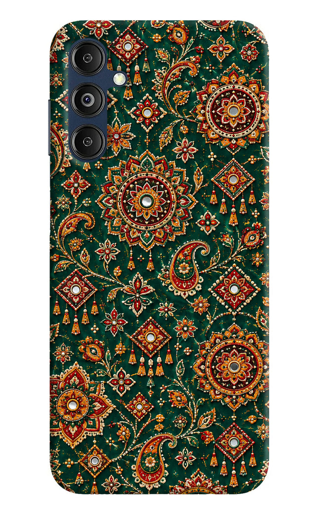 Green Pataka Samsung M14 5G Hard Case Back Cover by Casekaro
