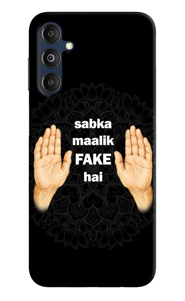 Sabka Malik Fake Samsung M14 5G Hard Case Back Cover by Casekaro
