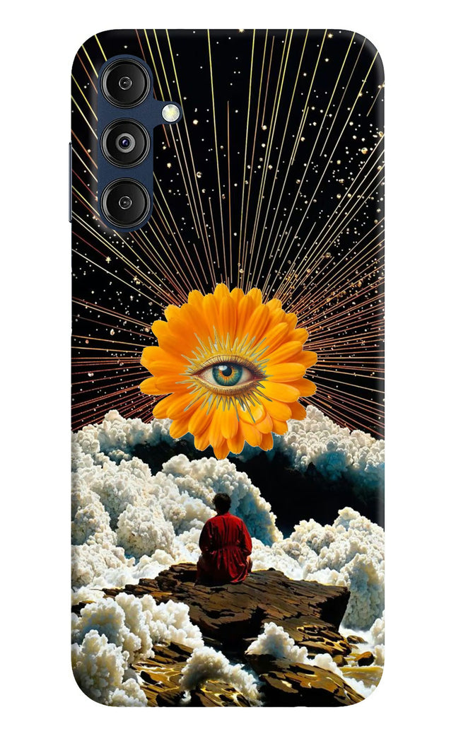 Cosmic Flower Samsung M14 5G Hard Case Back Cover by Casekaro