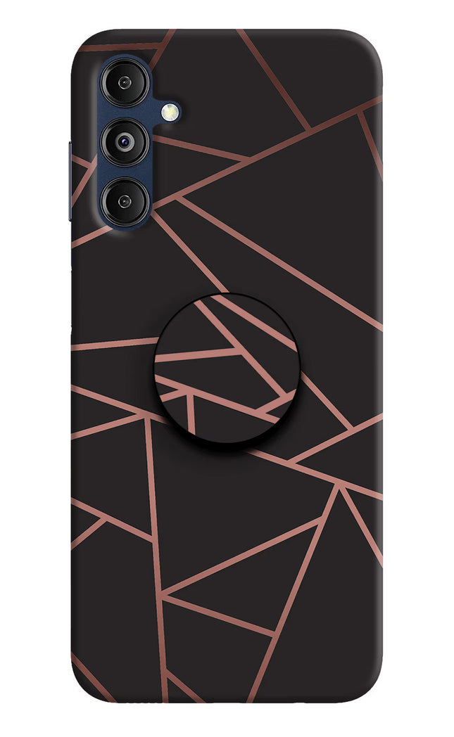 Geometric Pattern Samsung M14 5G Pop Case by Casekaro