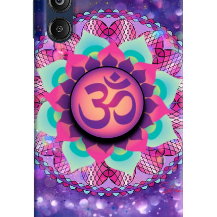 Om Purple Samsung M14 5G Pop Case by Casekaro
