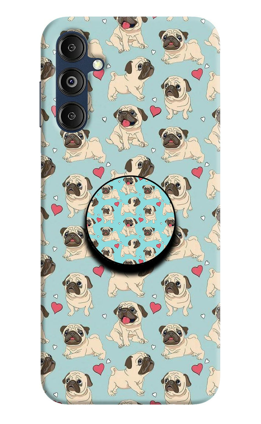 Pug Dog Samsung M14 5G Pop Case, Hard case