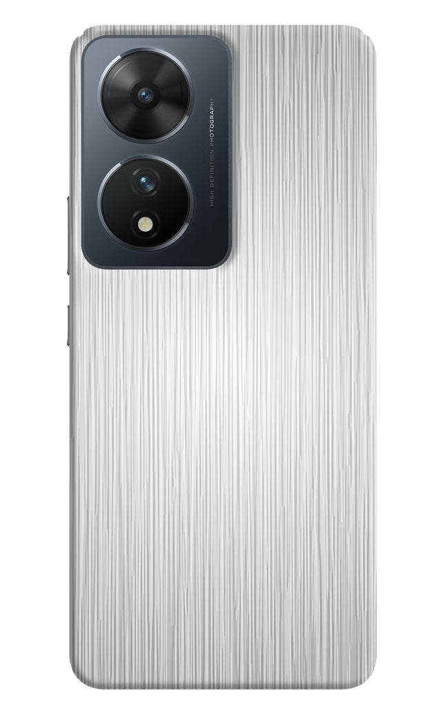 Wooden Grey Texture Vivo T2 5G Hard Case Back Cover by Casekaro