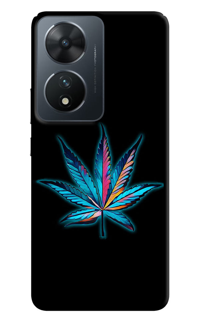 Weed Vivo T2 5G Hard Case Back Cover by Casekaro