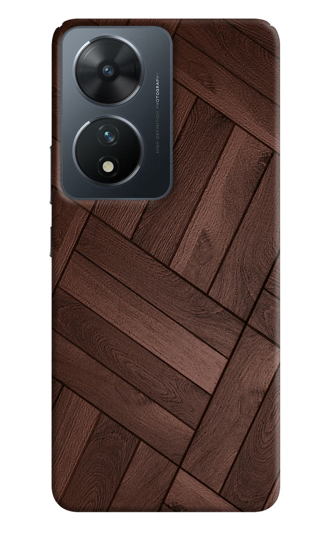Wooden Texture Design Vivo T2 5G Hard Case Back Cover by Casekaro
