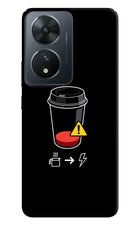 Coffee Vivo T2 5G Hard Case Back Cover by Casekaro