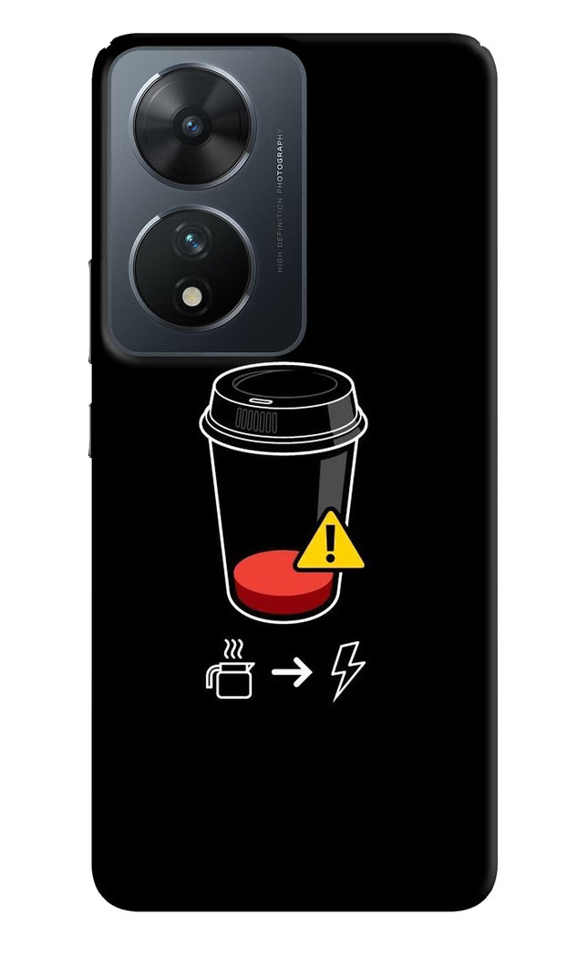 Coffee Vivo T2 5G Hard Case Back Cover by Casekaro