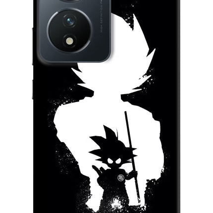 Goku Shadow Vivo T2 5G Hard Case Back Cover by Casekaro
