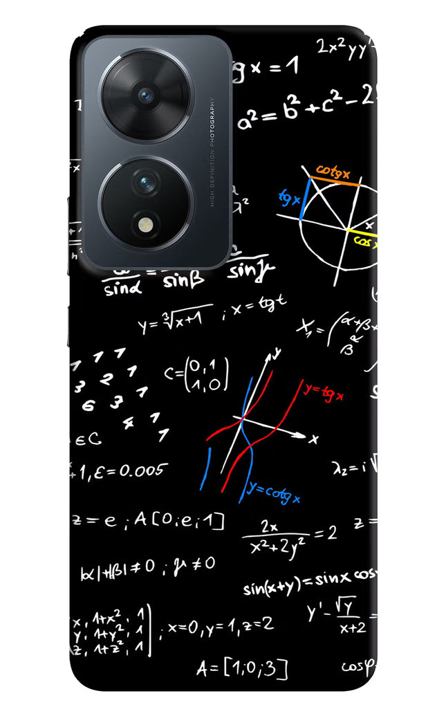 Mathematics Formula Vivo T2 5G Hard Case Back Cover by Casekaro