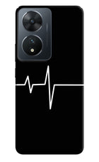 Heart Beats Vivo T2 5G Hard Case Back Cover by Casekaro