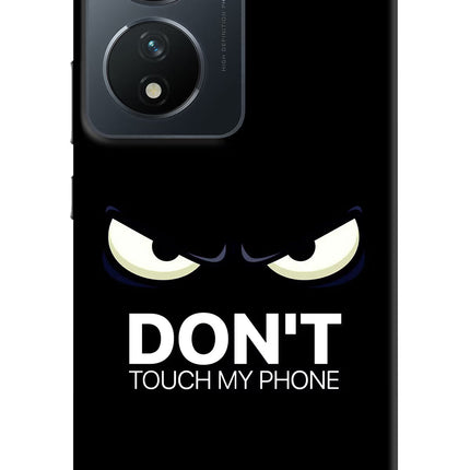 Don'T Touch My Phone Vivo T2 5G Hard Case Back Cover by Casekaro