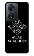 Valar Morghulis | Game Of Thrones Vivo T2 5G Hard Case Back Cover by Casekaro