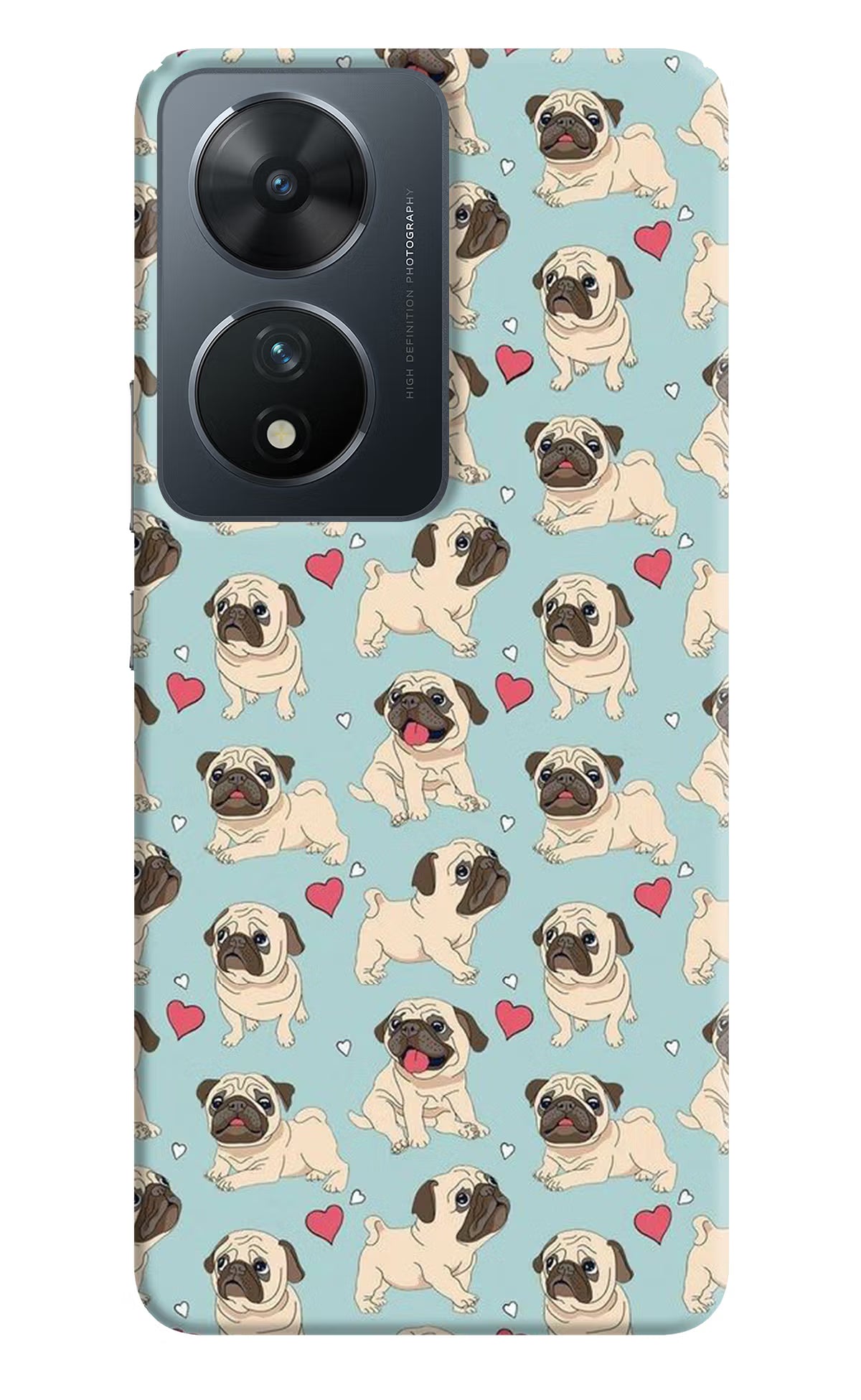 Pug Dog Vivo T2 5G Back Cover