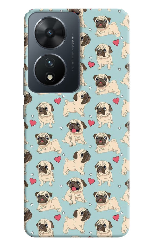 Pug Dog Vivo T2 5G Hard Case Back Cover by Casekaro