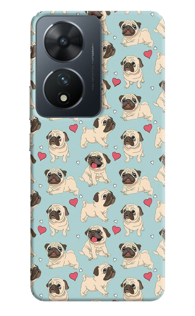 Pug Dog Vivo T2 5G Hard Case Back Cover by Casekaro