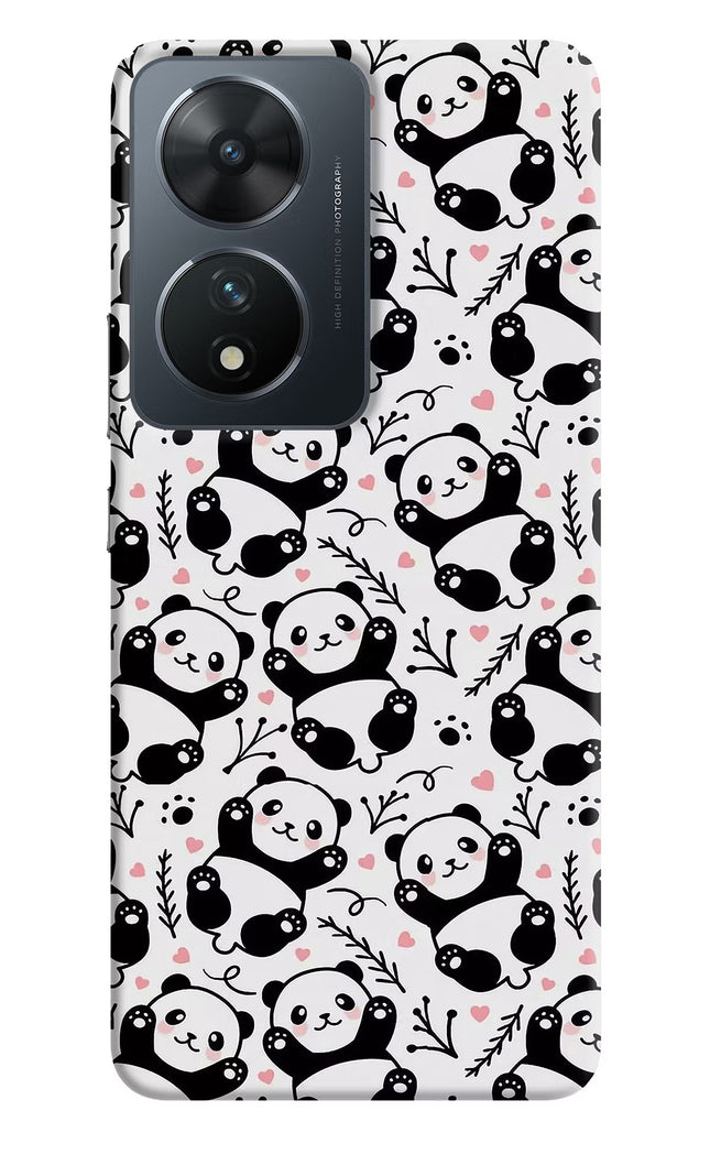 Cute Panda Vivo T2 5G Hard Case Back Cover by Casekaro