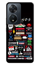 FRIENDS Vivo T2 5G Hard Case Back Cover by Casekaro
