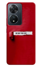 Do Shit You Love Vivo T2 5G Hard Case Back Cover by Casekaro