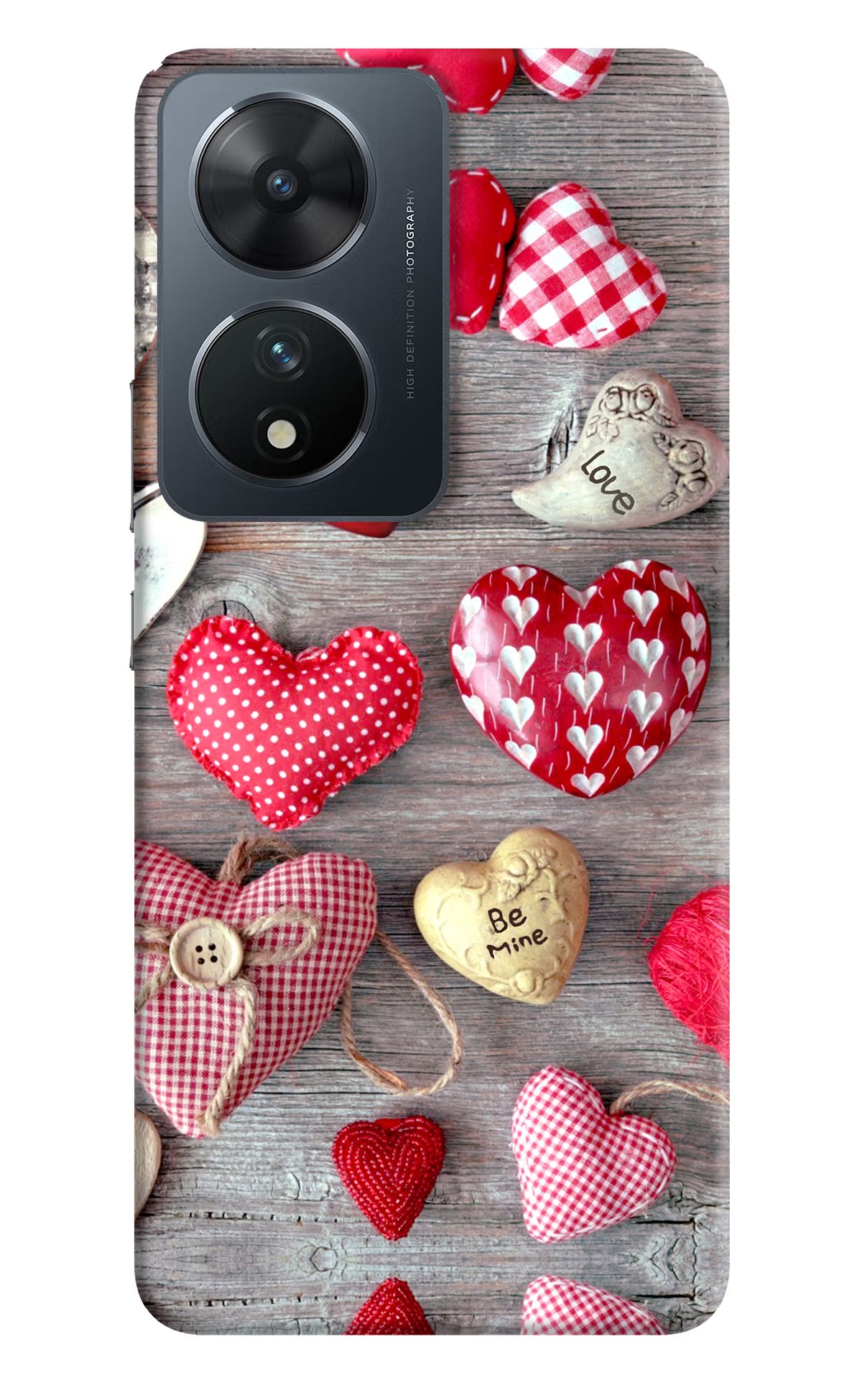 Love Wallpaper Vivo T2 5G Hard Case Back Cover by Casekaro