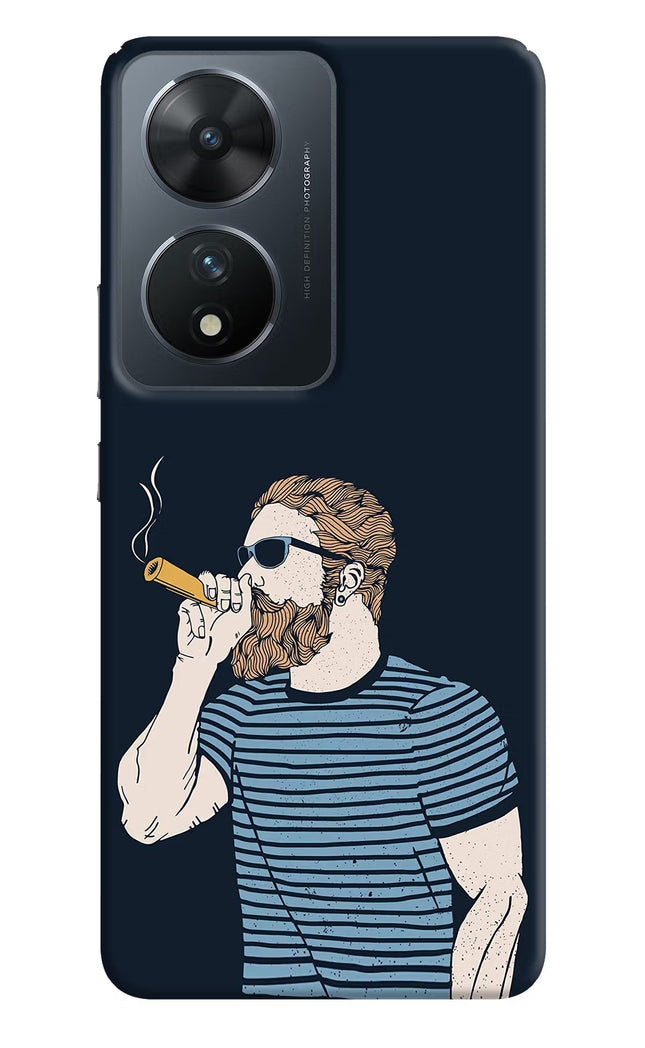 Smoking Vivo T2 5G Hard Case Back Cover by Casekaro