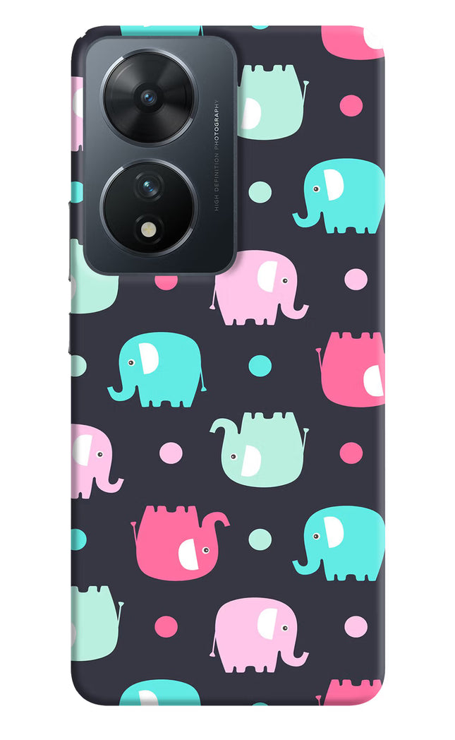 Elephants Vivo T2 5G Hard Case Back Cover by Casekaro