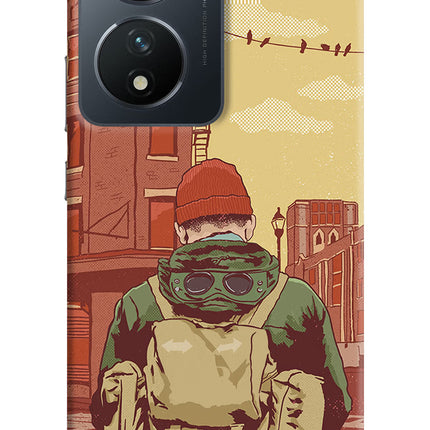 Adventurous Vivo T2 5G Hard Case Back Cover by Casekaro