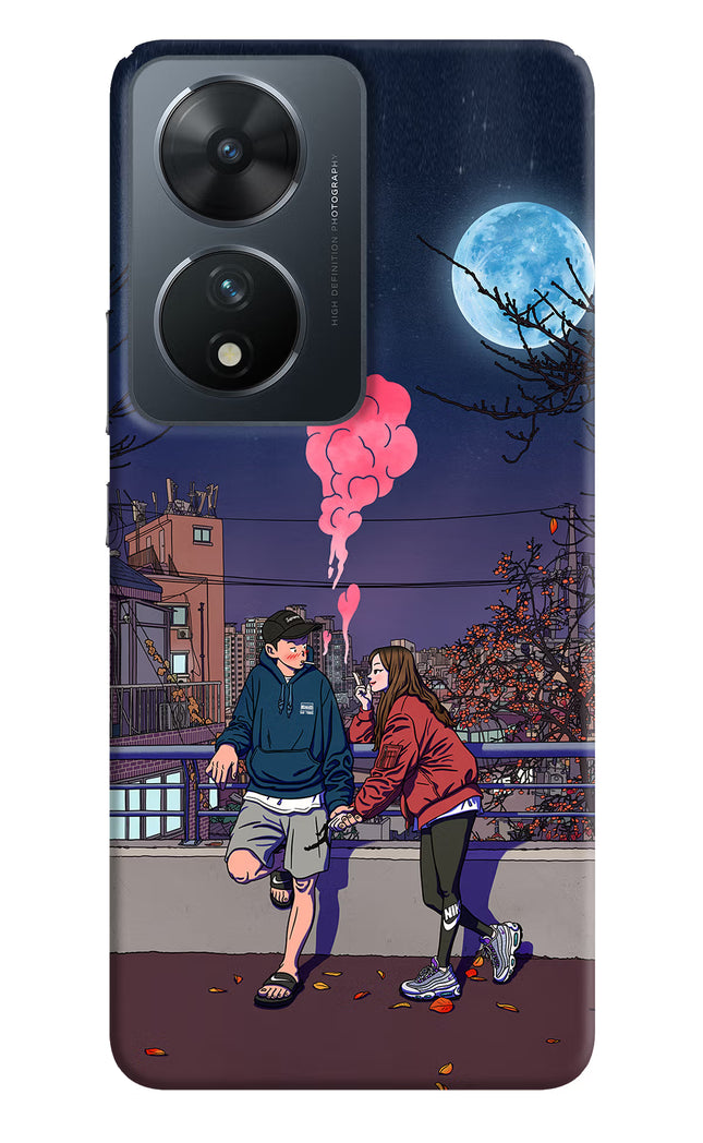 Chilling Couple Vivo T2 5G Hard Case Back Cover by Casekaro