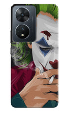 Joker Smoking Vivo T2 5G Hard Case Back Cover by Casekaro