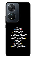 FRIENDS Dialogue Vivo T2 5G Hard Case Back Cover by Casekaro