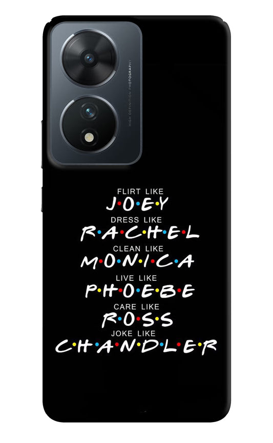 FRIENDS Character Vivo T2 5G Hard Case Back Cover by Casekaro