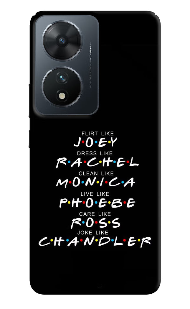 FRIENDS Character Vivo T2 5G Hard Case Back Cover by Casekaro