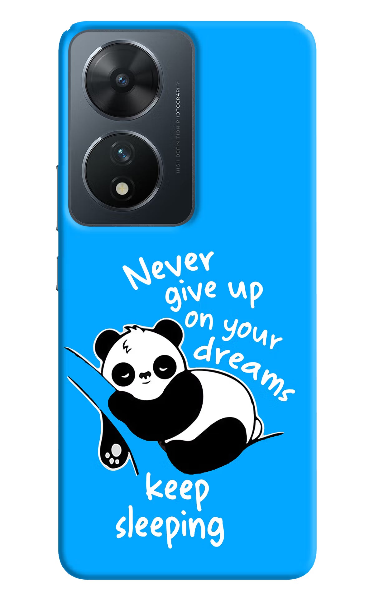 Keep Sleeping Vivo T2 5G Hard Case Back Cover by Casekaro