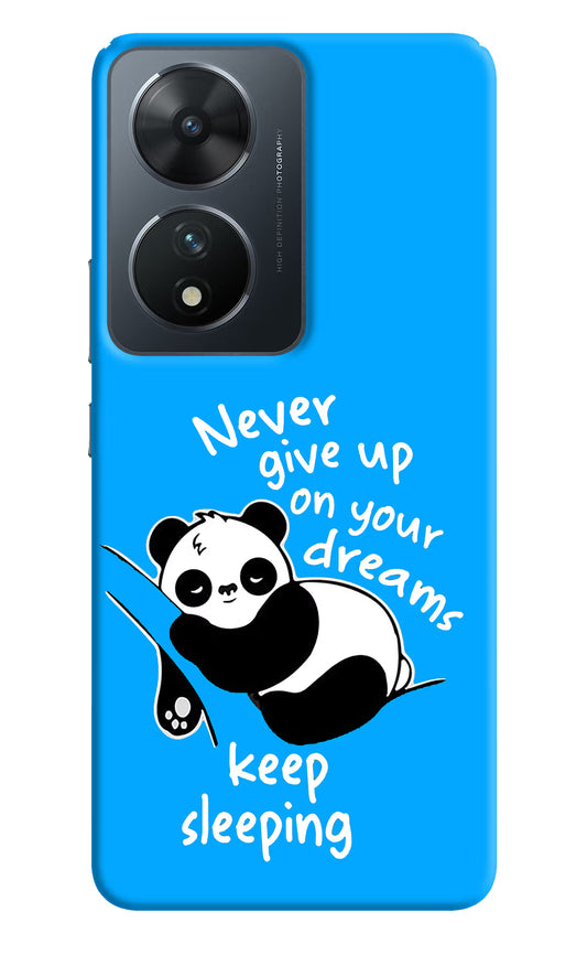 Keep Sleeping Vivo T2 5G Hard Case Back Cover by Casekaro
