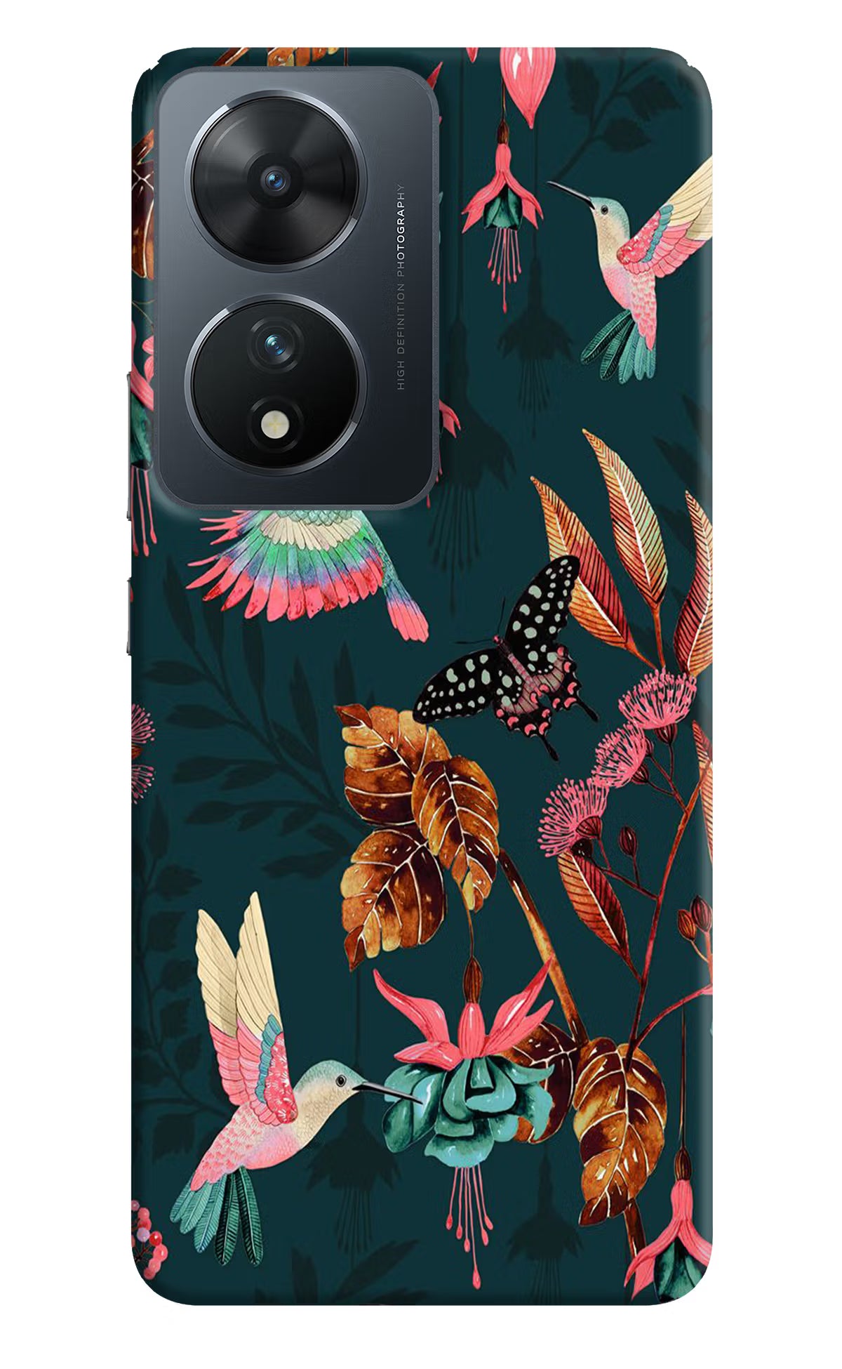Birds Vivo T2 5G Hard Case Back Cover by Casekaro