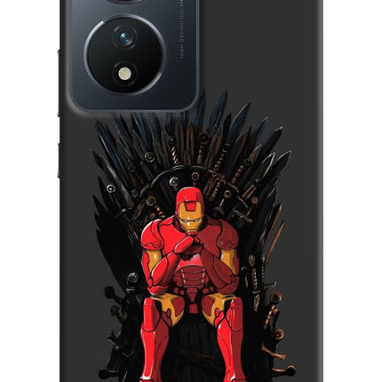 Ironman Throne Vivo T2 5G Hard Case Back Cover by Casekaro